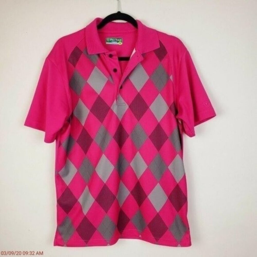 OLD Mens Red Polo